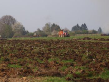 Destruction prairie humide Tarzy 2009 Nicolas Harter 1