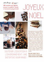 Flyer chocolat simple