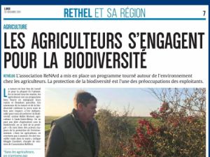 Les agriculteurs sengagent pour la biodiversité