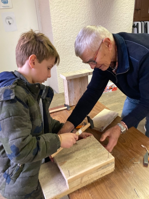 Atelier de construction de gîtes à chauves-souris