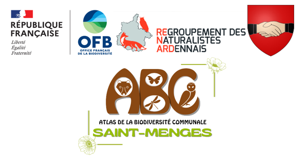 logo OFB, logo ReNArd, logo ABC Saint-Menges, blason commune de Saint-Menges